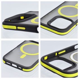 Etui na iPhone 17 Neo zgodne z MagSafe żółte