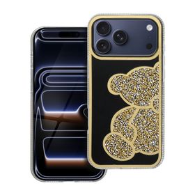 Futerał do iPhone 17 PRO MAX Teddy Bear złoty