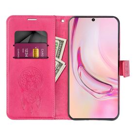 Etui z klapką na iPhone 17 AIR Mezzo Book łapacz snów magenta