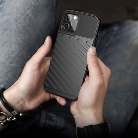 Etui na iPhone 16 PLUS Thunder czarne