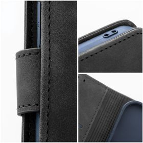 Etui z klapką na Motorola EDGE 70 Tender Book czarne