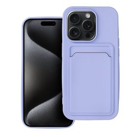 Etui na iPhone 15 PRO Card Case fioletowe