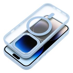 Etui na iPhone 16 PRO MAX Matte Mag Cover zgodne z MagSafe niebieskie
