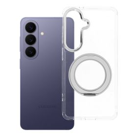 Etui na Samsung S26 Frame Circle Stand zgodne z MagSafe transparentne