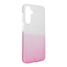 Etui na Samsung A16 5G / A16 4G Shining transparentne różowe