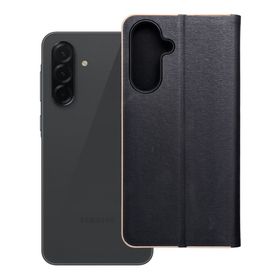 Etui z klapką na Samsung A36 5G Luna Book Gold czarne