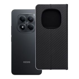 Etui z klapką na Xiaomi Redmi NOTE 15 PRO 5G Luna Book Carbon czarne