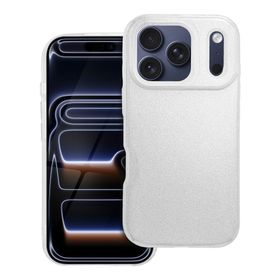 Etui na iPhone 17 Pro / 18 Pro (low camera edge) Shining srebrne
