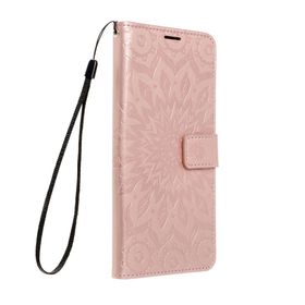 Etui z klapką na Samsung S24 FE Mezzo Book mandala złoto-różowe
