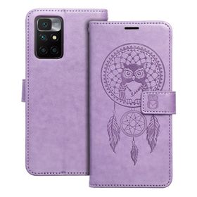 Etui z klapką na Xiaomi Redmi 10 / 10 2022 Mezzo Book łapacz snów fioletowy