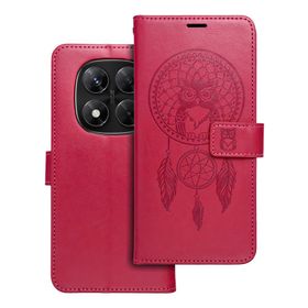 Etui z klapką na Xiaomi Redmi NOTE 14 PRO 5G / 14 PRO PLUS 5G Mezzo Book łapacz snów magenta