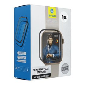 Szkło Hartowane 5D Mr. Monkey Glass - do Apple Watch 10/11 42MM czarny (Anti-Static Strong HD)
