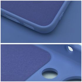 Etui na Samsung S25 EDGE Silicone niebieskie