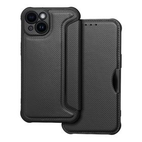 Etui z klapką na iPhone 14 Razor Book czarne