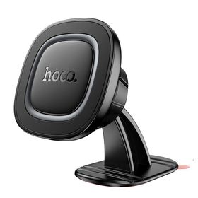 Uchwyt na telefon do samochodu magnetyczny Hoco do deski H73 czarno szary