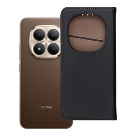 Etui z klapką na Xiaomi Redmi NOTE 15 PRO PLUS 5G Smart Pro Book skórzane czarne