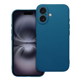 Etui na iPhone 16 Matt niebieskie