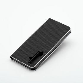 Etui z klapką na Samsung A23 5G Luna Book Carbon czarne