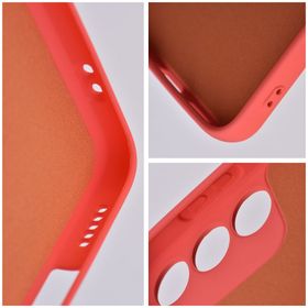 Etui na Samsung S25 EDGE Silicone brzoskwiniowe