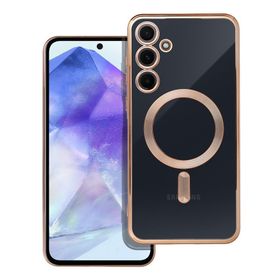 Futerał do Samsung A55 Electro Mag Cover zgodny z MagSafe złoty