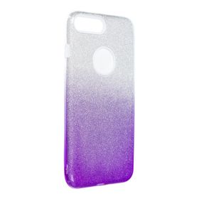 Etui na iPhone 7 PLUS / 8 PLUS Shining transparentne fioletowe