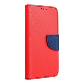 Etui z klapką na Samsung S22 PLUS Fancy Book czerwono-granatowe