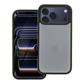 Etui na iPhone 17 Pro Max / 18 Pro Max (low camera edge) Neo żółte