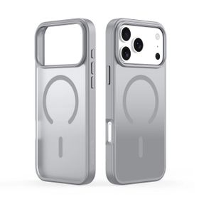 DUX DUCIS futerał YIND kompatybilny z MagSafe do IPHONE 17 PRO MAX (Open Ring) szary