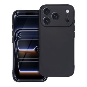 Etui na iPhone 17 Pro / 18 Pro (low camera edge) Matt czarne