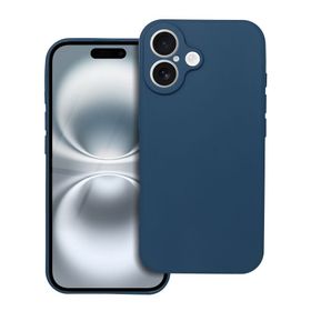 Etui na iPhone 16 Soft ciemnoniebieskie