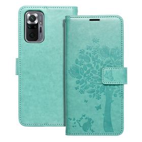 Etui z klapką na Xiaomi Redmi NOTE 10 PRO Mezzo Book drzewo zielone
