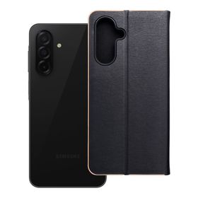 Etui z klapką na Samsung A26 5G Luna Book Gold czarne