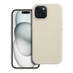Etui na iPhone 15 Forcell F-Protect Frame Premium zgodne z MagSafe antique white 0INT
