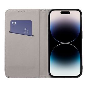 Etui z klapką na Samsung A34 5G Smart Magneto granatowe