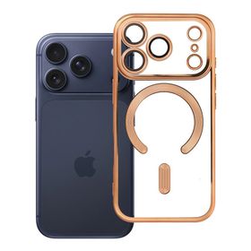 Etui na iPhone 17 Pro / 18 Pro (low camera edge) Electro Mag Cover zgodne z MagSafe złote