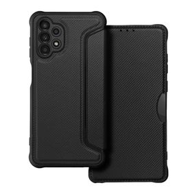 Etui z klapką na Samsung A13 4G Razor Book czarne