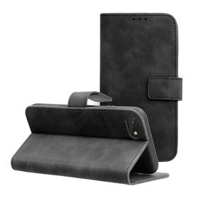 Etui z klapką na iPhone 7 / 8 / SE 2020 / SE 2022 Tender Book czarne