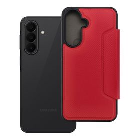 Etui z klapką na Samsung A27 Razor Book czerwone