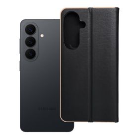 Etui z klapką na Samsung S26 PLUS Luna Book Gold czarne