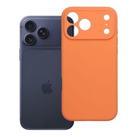 Etui na iPhone 17 Pro Max / 18 Pro Max (low camera edge) Forcell F-Protect Rubber Premium zgodny z MagSafe orange 0INT