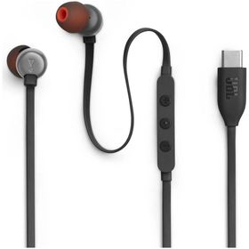 Słuchawki przewodowe douszne USB C JBL Tune 310C czarne