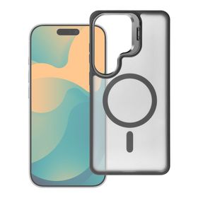 Etui na Samsung A37 Forcell F-Protect Shadow Stand Premium zgodne z MagSafe czarne 0INT