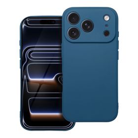 Etui na iPhone 17 Pro / 18 Pro (low camera edge) Matt niebieskie