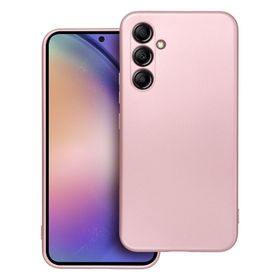 Etui na Samsung A54 5G Metallic różowe