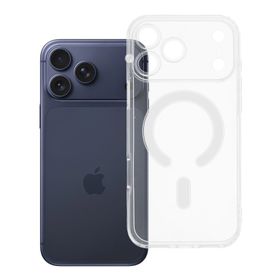 Etui na iPhone 17 Pro Max / 18 Pro Max (low camera edge) Clear Mag Cover (Str / Camera Protection) zgodne z MagSafe transparent