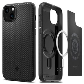SPIGEN futerał MAG ARMOR kompatybilny z MagSafe do IPHONE 15 Plus matte black