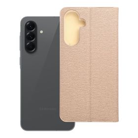 Etui z klapką na Samsung A56 5G Luna Book Gold złote