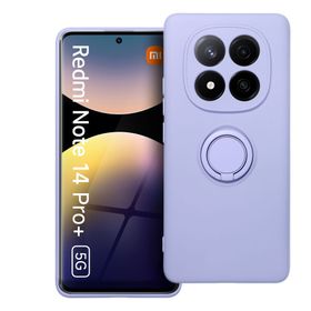 Etui na Xiaomi Redmi Note 14 PRO PLUS 5G Silicone Ring fioletowe
