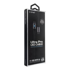 Kabel USB X-ONE Ultra Pro LED - typ C do C max 100W