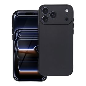 Etui na iPhone 17 Pro Max / 18 Pro Max (low camera edge) Matt czarne